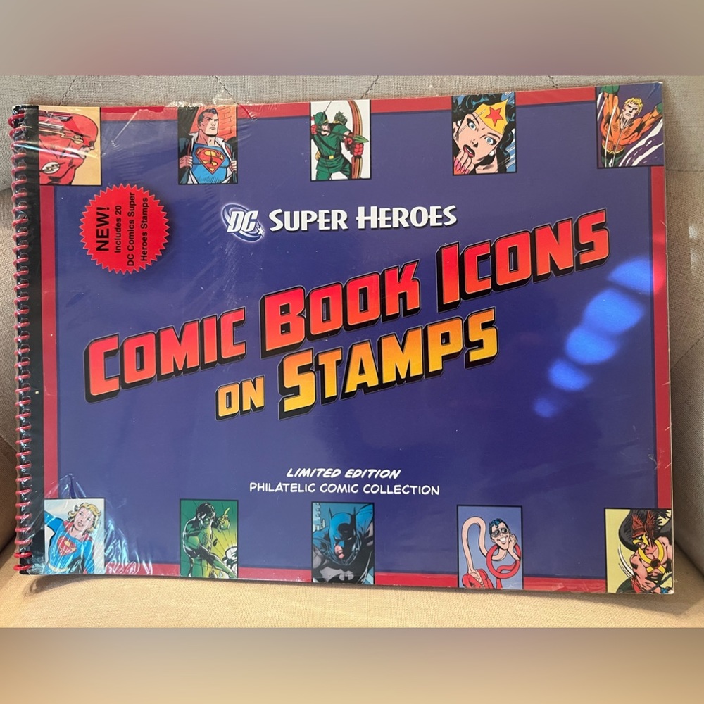 Limited Edition USPS Comic Book Icons On Stamps